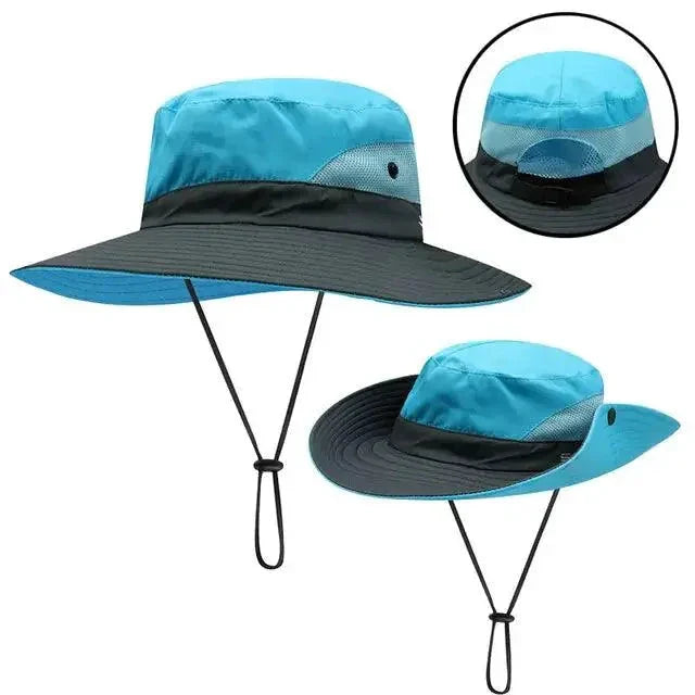 Girls' Ponytail UV Shield Sun Hat