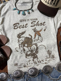 Wild Junkie Give It Your Best Shot Graphic Tee — main product shot