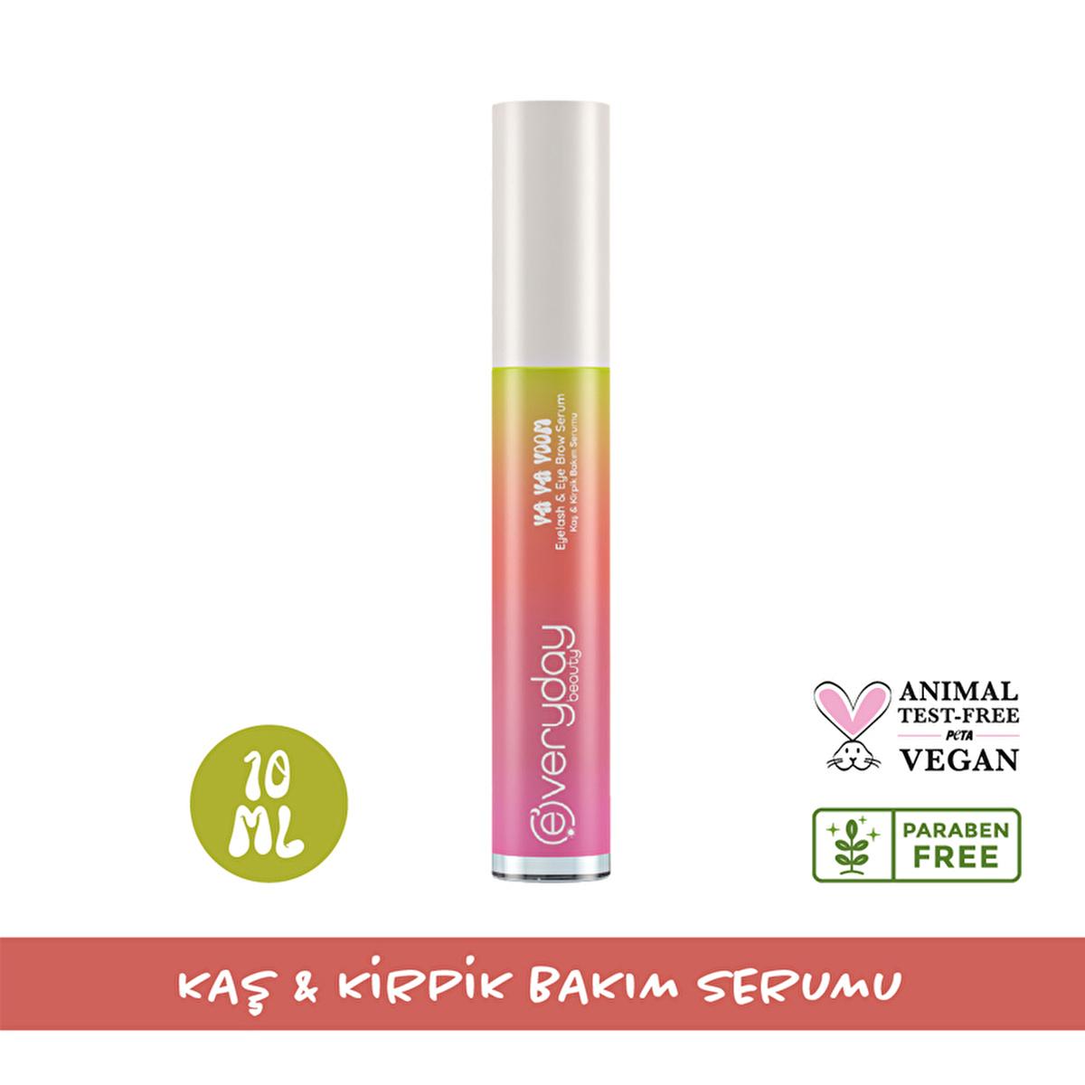 Everyday Beauty Va Va Voom Eyebrow and Eyelash Serum - Enhance Brow and Lash Growth