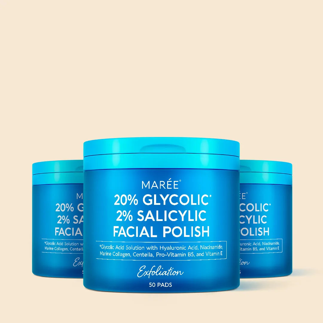 Maree Glycolic & Salicylic Acid Peel Pads — fabric or material detail