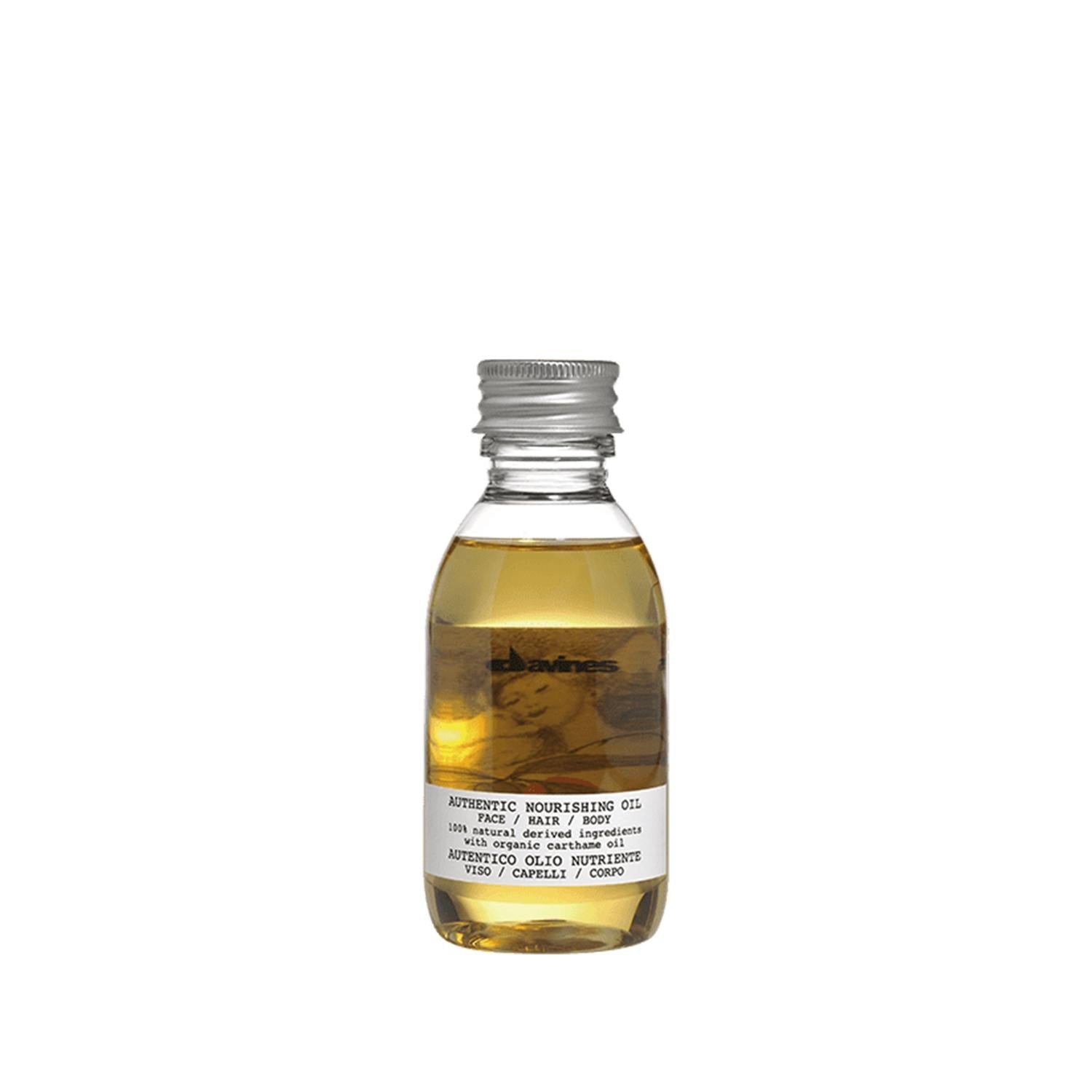 Davines Authentic Nourishing Oil 140ml - Nourishing Hair Oil for Dry or Damaged Hair