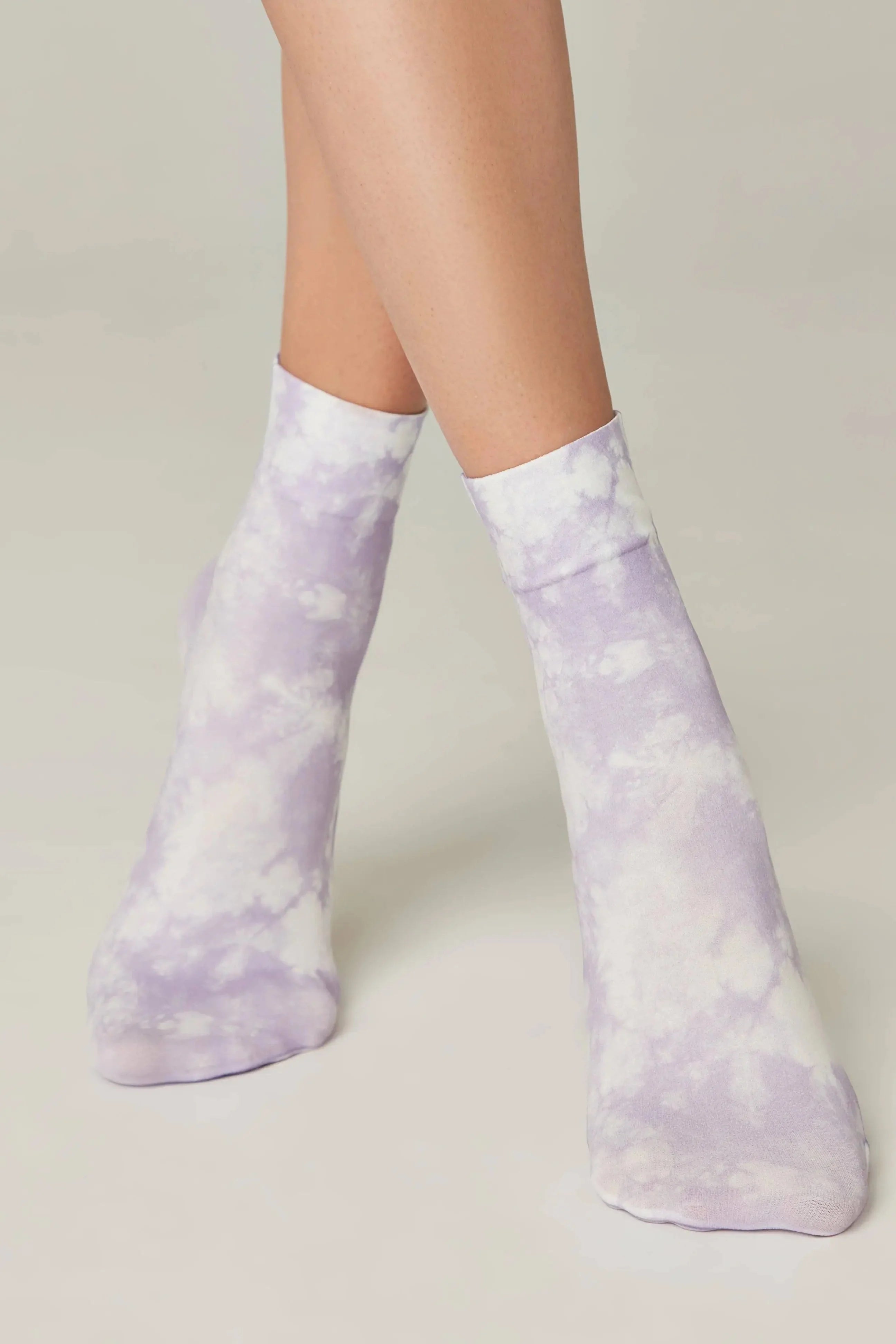 TheRanok.com Socks Conte Fantasy 903 - Purple mood — detail close-up