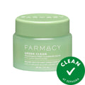 FARMACY Green Clean Makeup Removing Cleansing Balm: Gently Remove Waterproof Makeup & SPF with Sunflower Oil & Super Greens, Hydrate & Nourish Skin