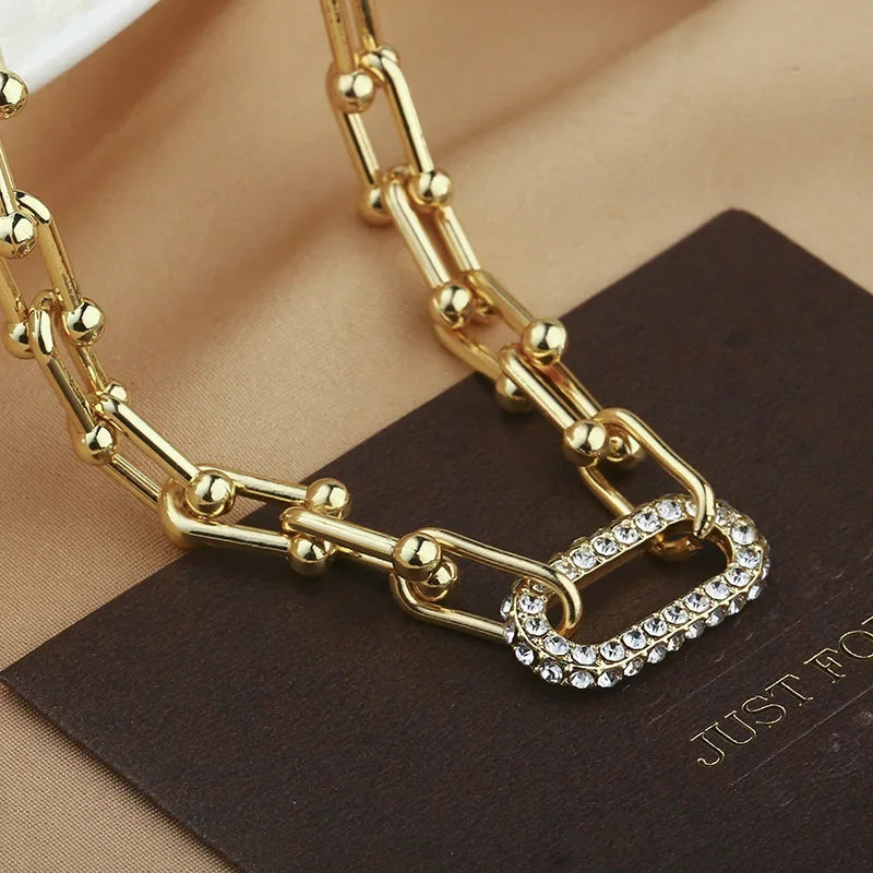 MyClosetAid MyClosetAid Gold Necklace with Diamond Jewelry Engagement Rings Style — main product shot