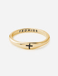 Elevated Faith Gold Promise Ring — main product shot