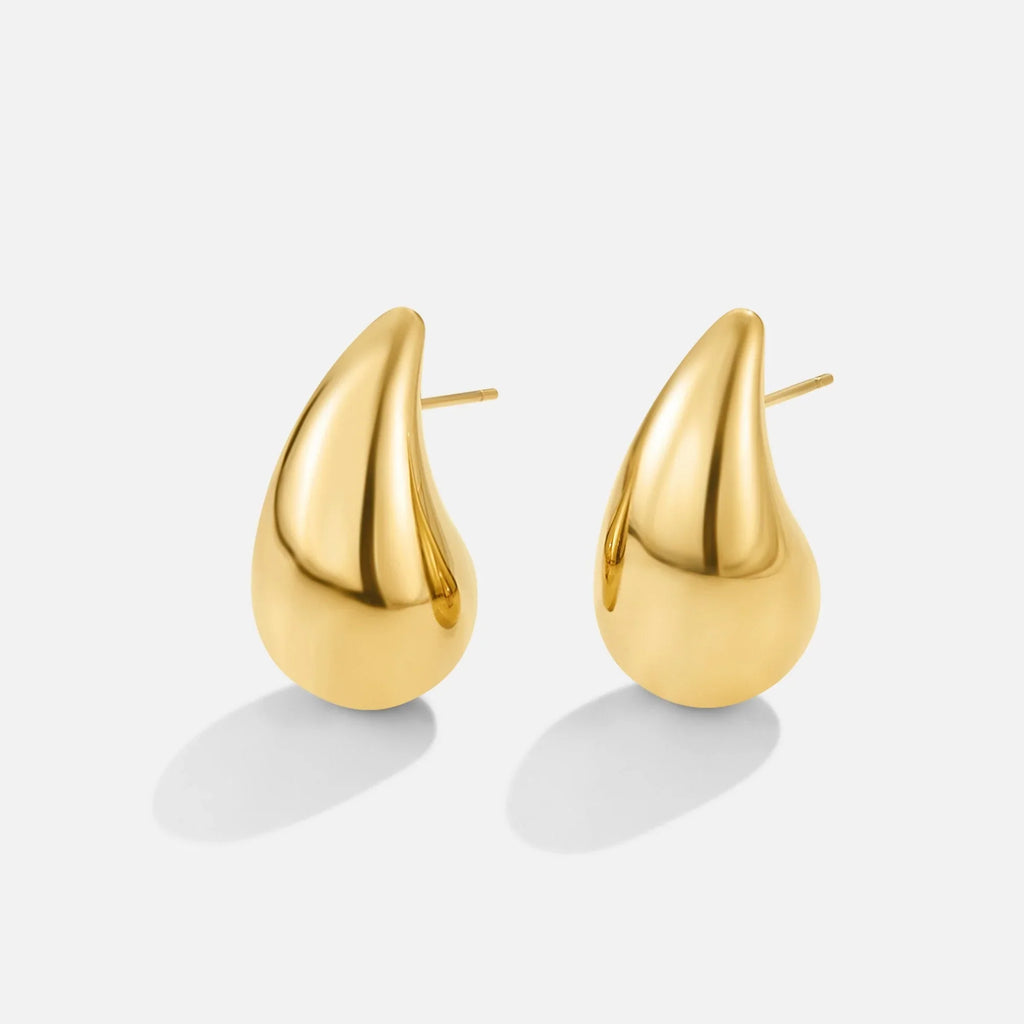 SORI STYLE Elegant Gold Teardrop Earrings — earring category context