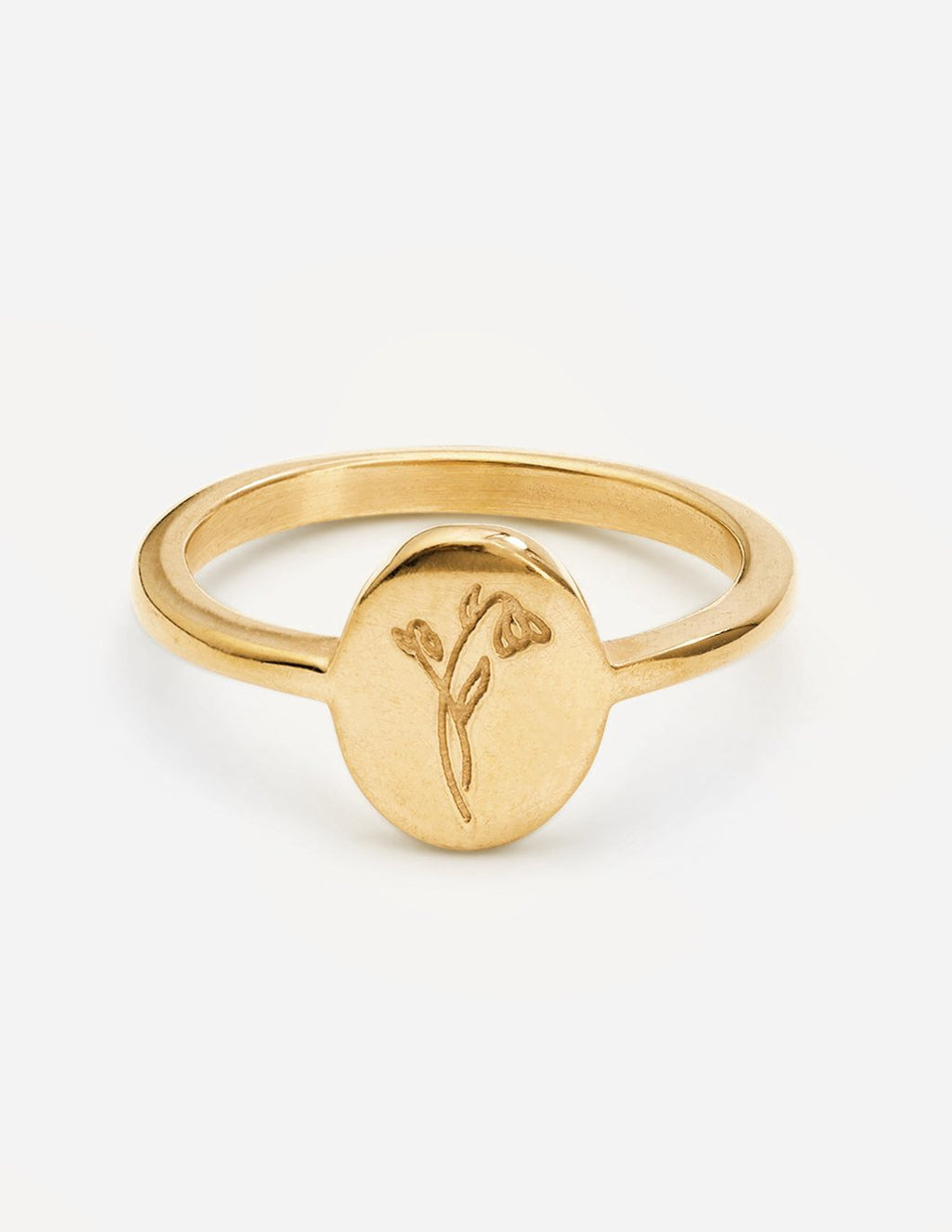Elevated Faith Gold Wildflower Ring — main product shot