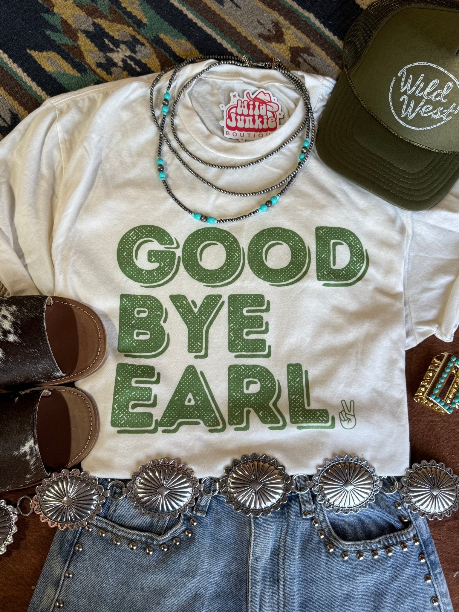 Wild Junkie Good Bye Earl Graphic Tee — main product shot