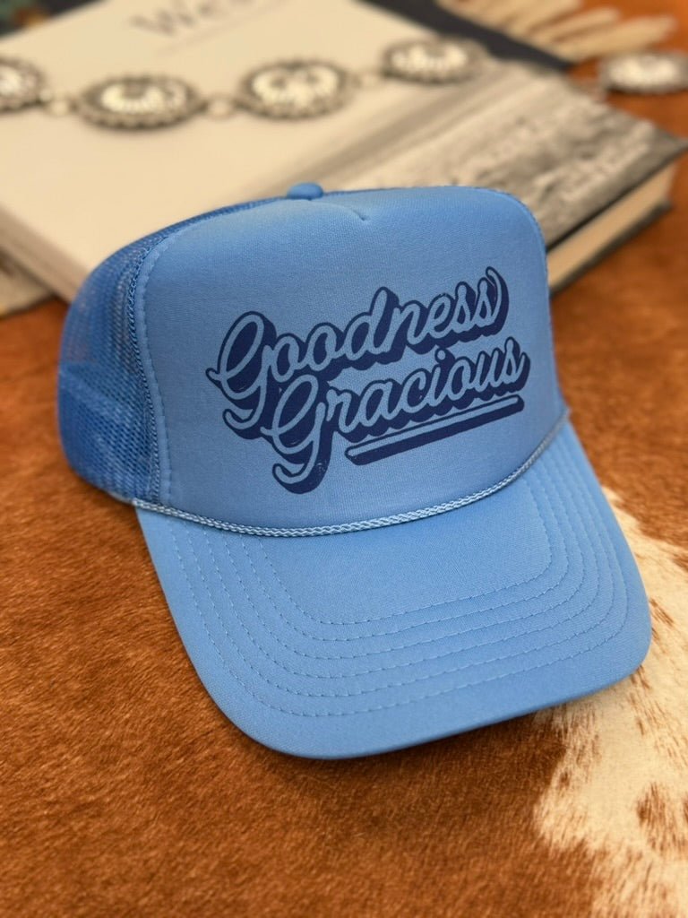 Wild Junkie Goodness Gracious Trucker Hat — hats category context