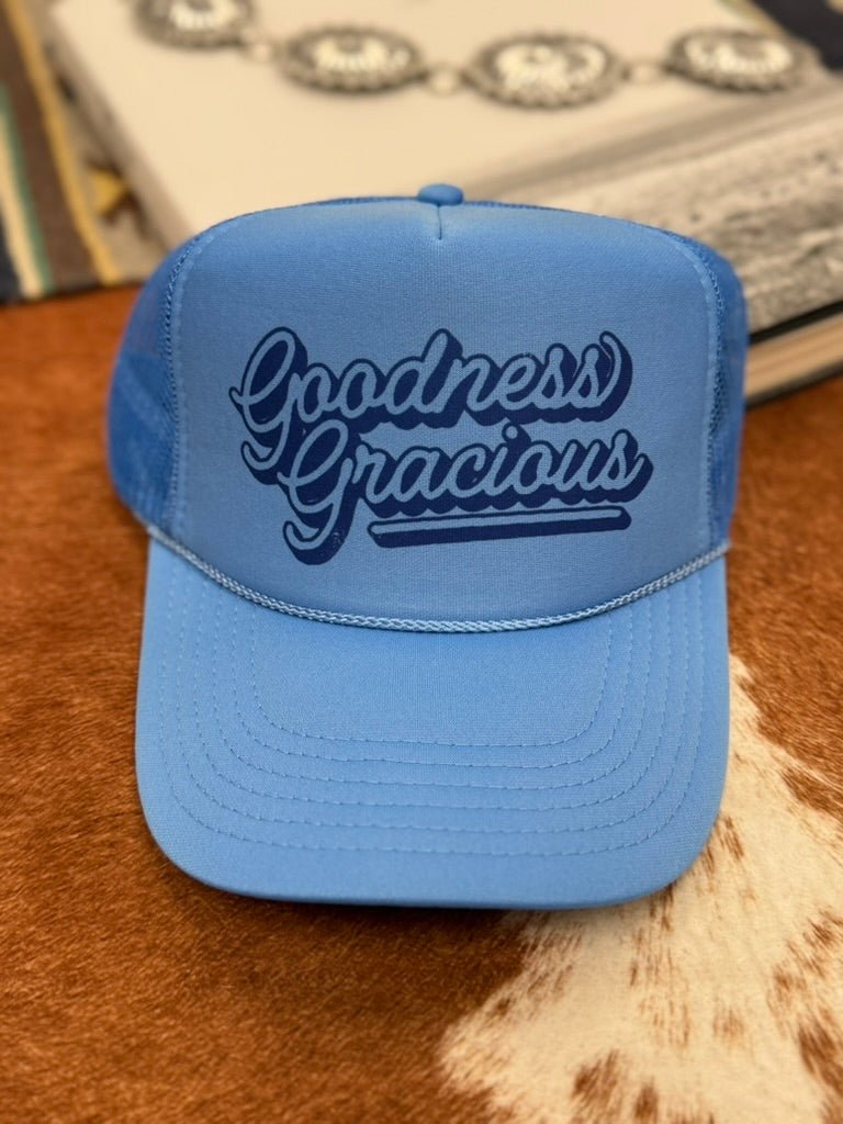 Wild Junkie Goodness Gracious Trucker Hat — main product shot