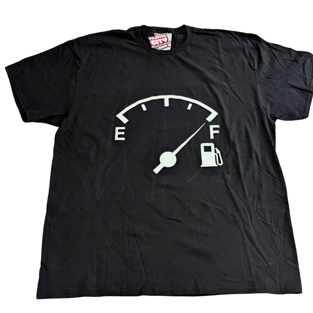 Hustle City Clothing Got Dat Gas Streetwear Graphic T-Shirt — side view