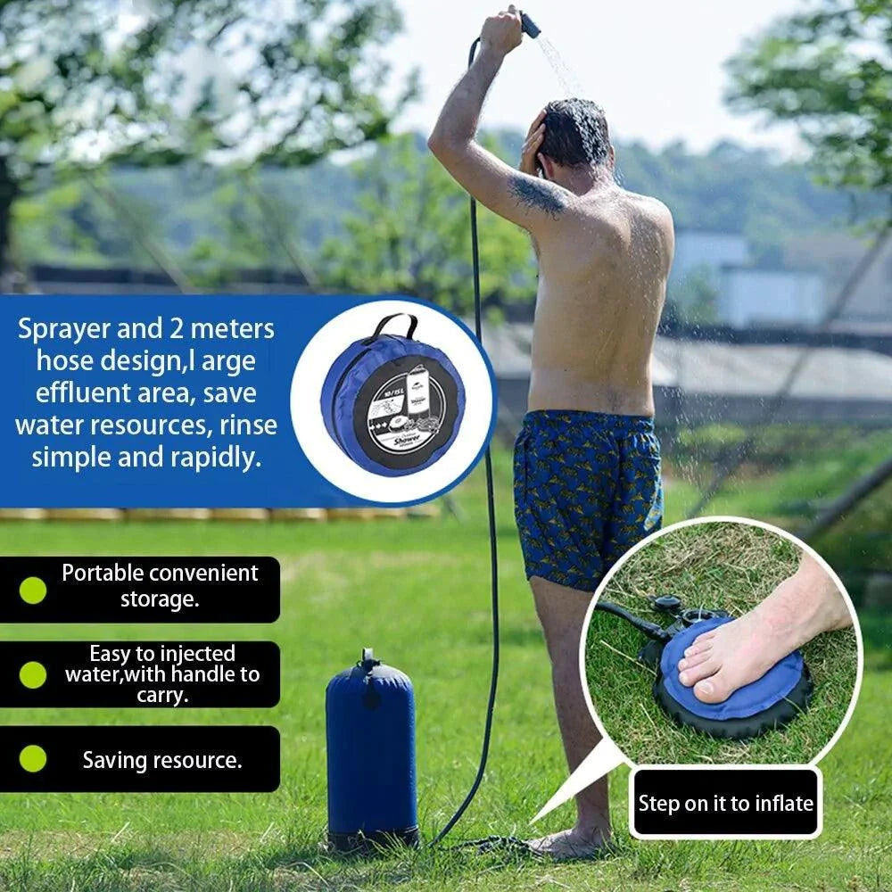 Portable Outdoor Shower Kit