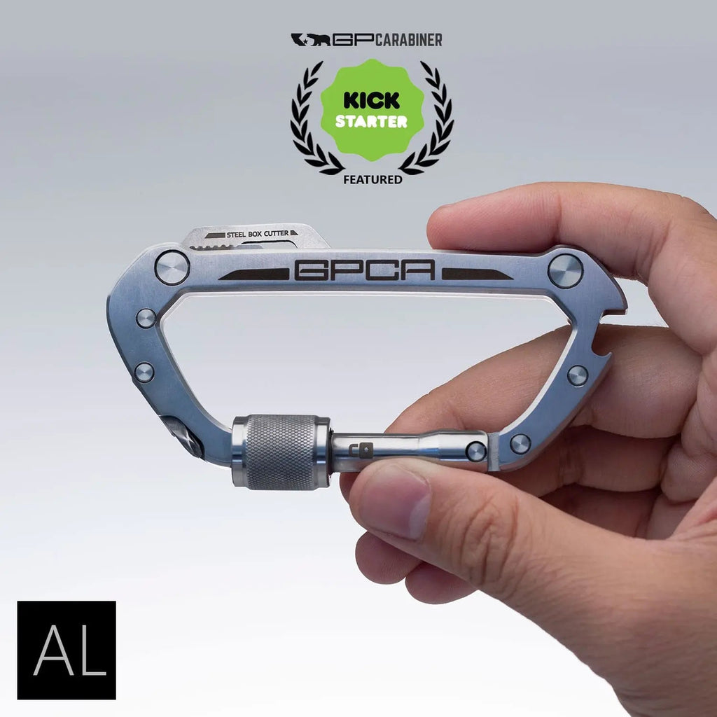 GPCA GPCA Carabiner PRO — EDC Multi-Tool Clip — side view