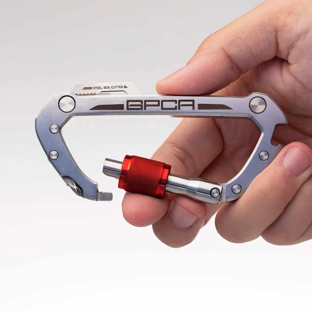 GPCA GPCA Carabiner PRO — EDC Multi-Tool Clip — back view