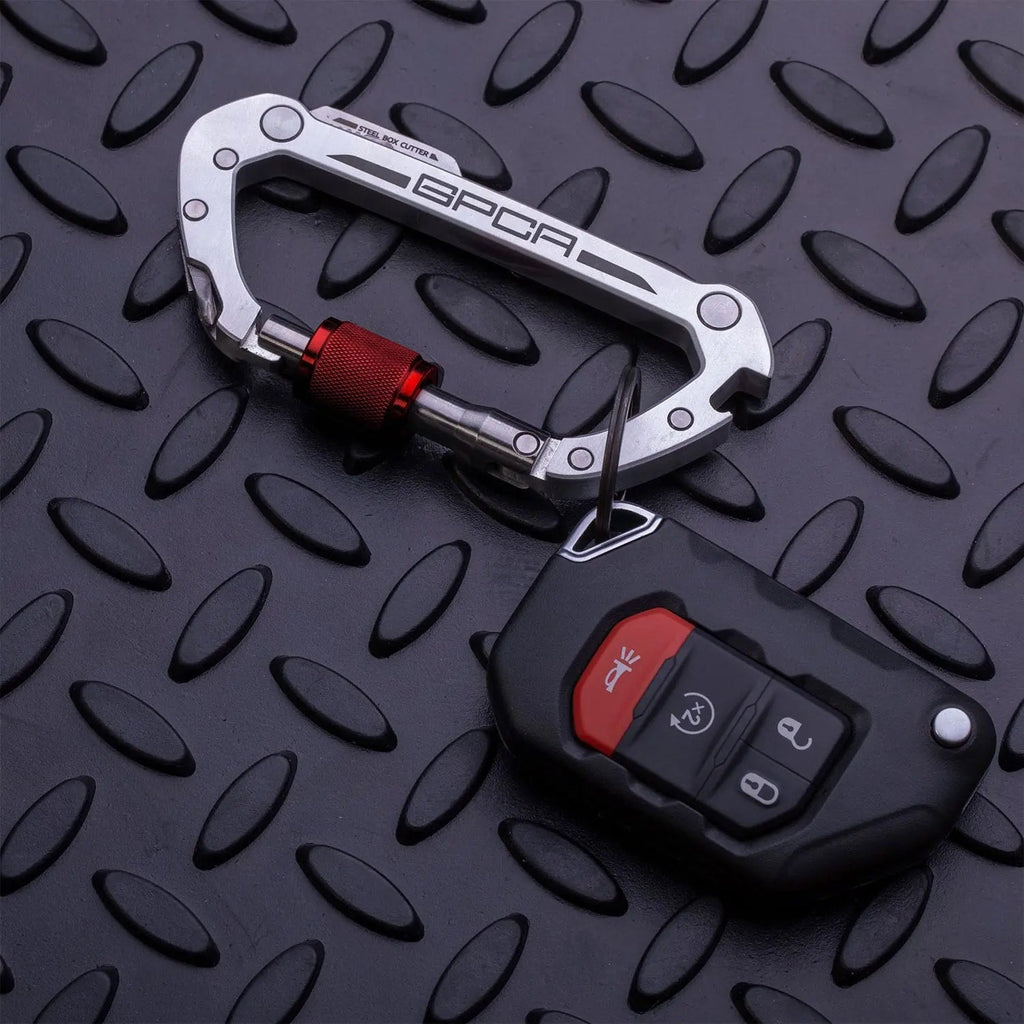 GPCA GPCA Carabiner PRO — EDC Multi-Tool Clip — size reference