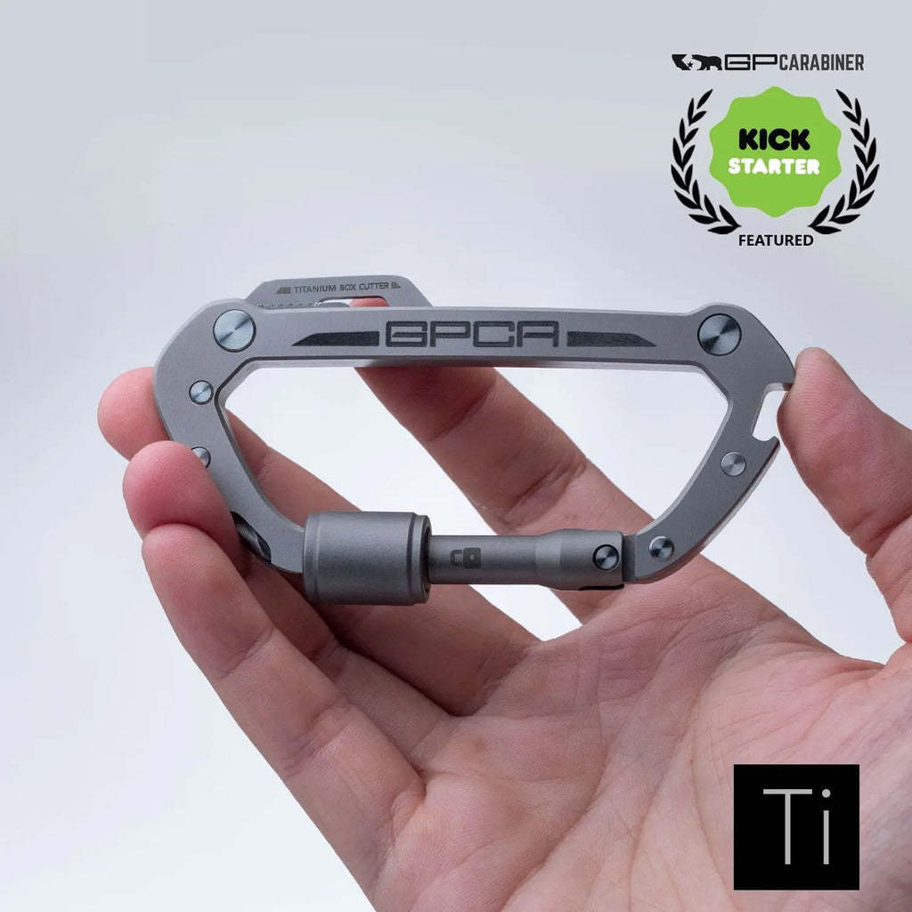 GPCA GPCA Carabiner PRO — EDC Multi-Tool Clip — main product shot