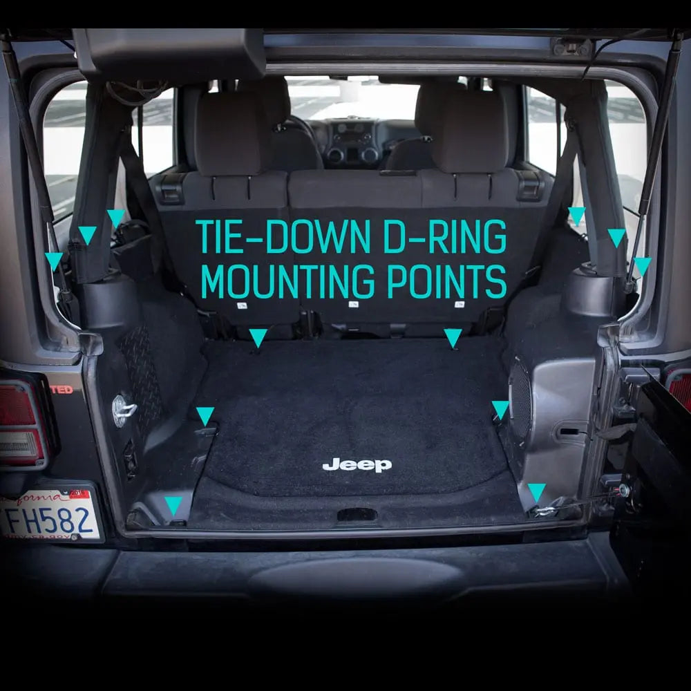 GPCA Jeep Wrangler JK 4DR Cargo Freedom Pack LITE (2007-2018) — packaging