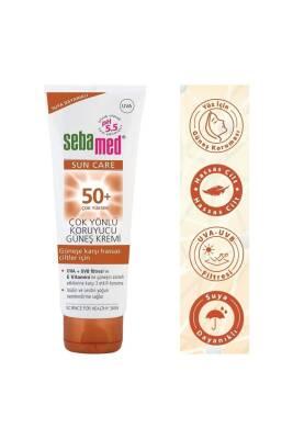 Sebamed Sun SPF 50: Multi-Protect Sunscreen for Sensitive Skin | UVA/UVB Broad Spectrum Protection, Vitamin E, Non-Greasy, Dermatologically Tested (1.7 fl oz)