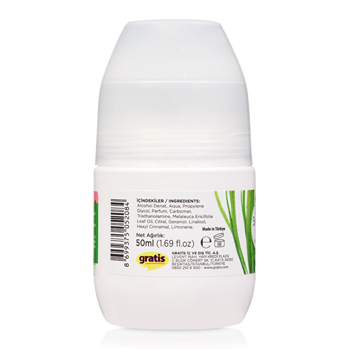 Bee Beauty Natural Roll-On Deodorant for Women - Aluminum-Free, Paraben-Free, 1.69 fl oz