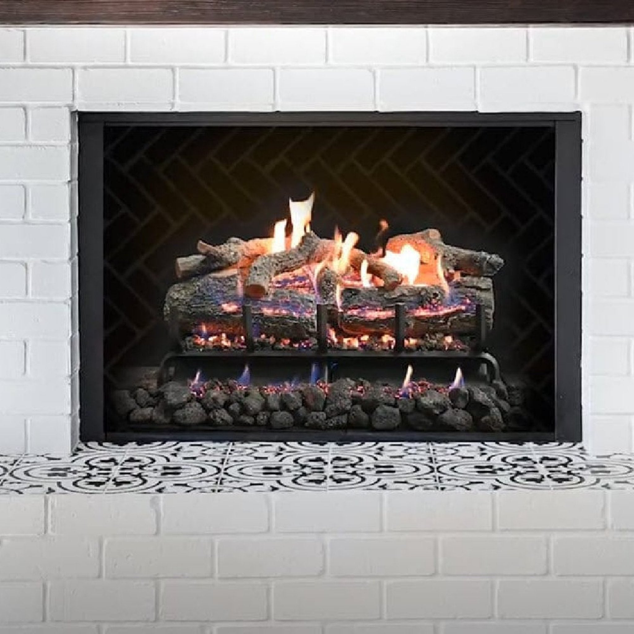 Grand Canyon Glowfire Arizona Weathered Oak Charred Vented Gas Logs [GFWOC30/36] (SAK37529) – SAKSBY WHOLESALE