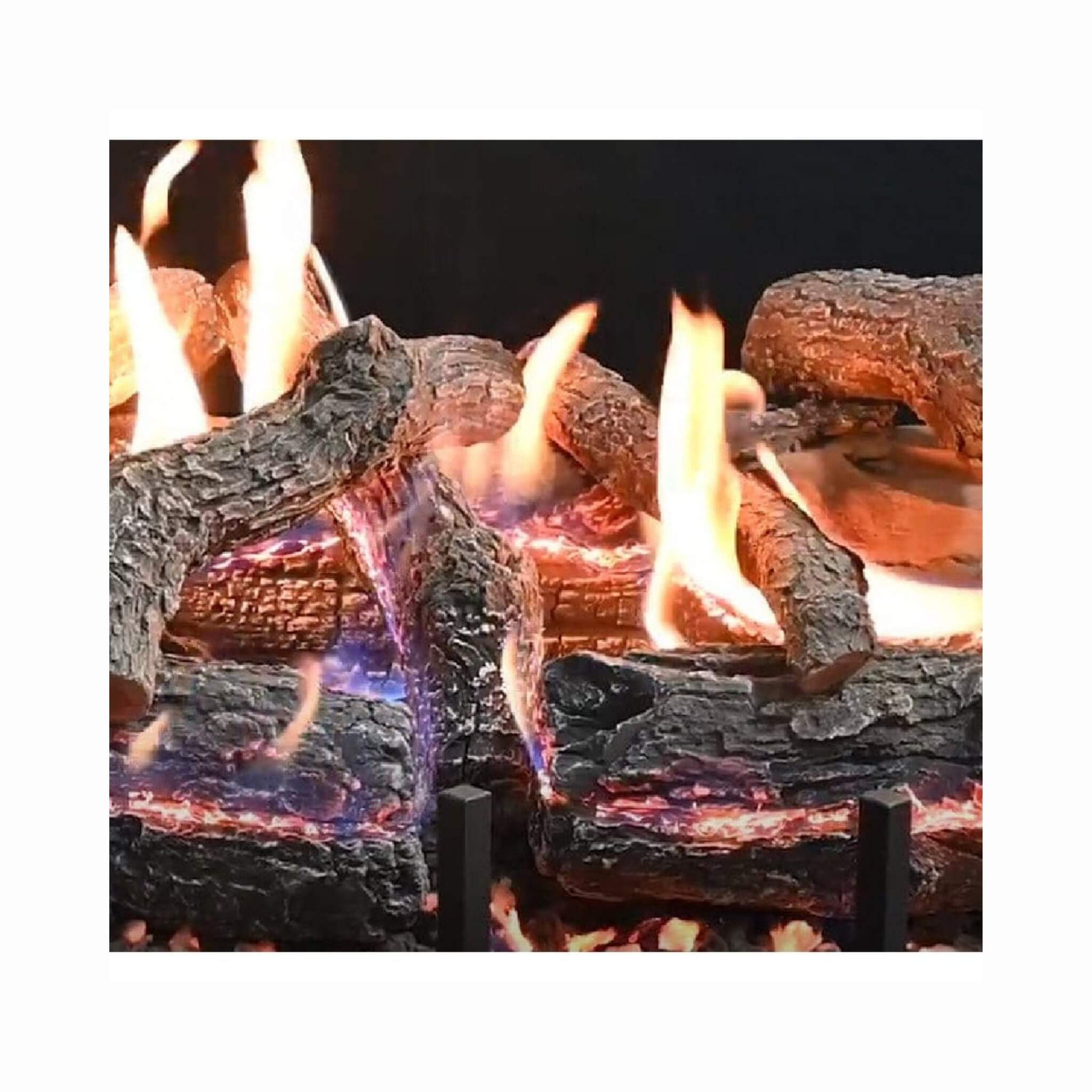 Grand Canyon Glowfire Arizona Weathered Oak Charred Vented Gas Logs [GFWOC30/36] (SAK37529) – SAKSBY WHOLESALE, view 4