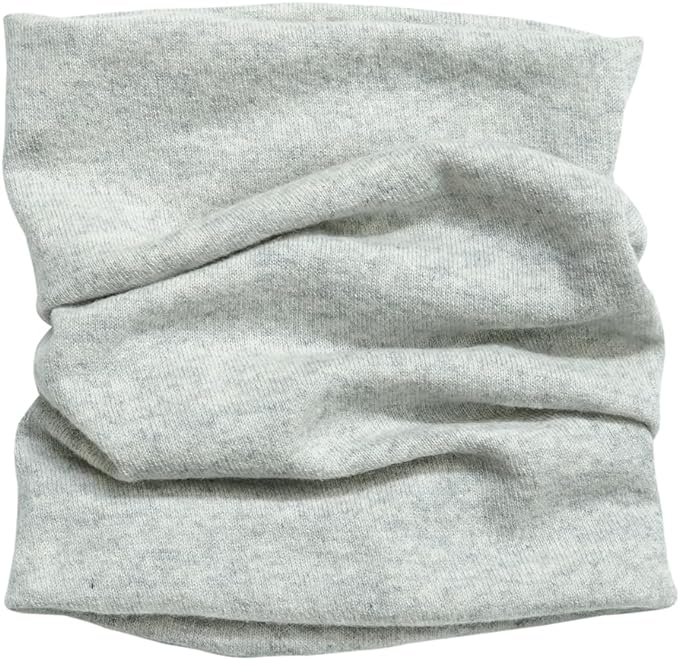 tittimitti tittimitti® 100% Cashmere Knitted Neck Gaiter Warmer Loop Scarf for Men and Women — alternative angle