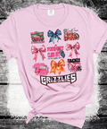 A Blessed Texas Mess Boutique Glenn Grizzlies Youth Football PINK OUT shirts, Breast Cancer awareness month.… — main product shot
