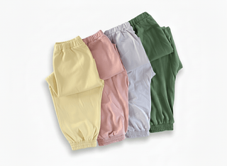 Dreamy Soft Charlie Play Solid Color - Bamboo Kids Sweatpants Ver 2