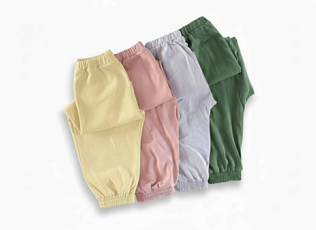 Dreamy Soft Charlie Play Solid Color - Bamboo Kids Sweatpants - VER 1