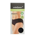 Calvin Klein Women's Underwear Cotton Rich Slip Panty - Soft, Comfortable, Pack of 2 - Black, L Size