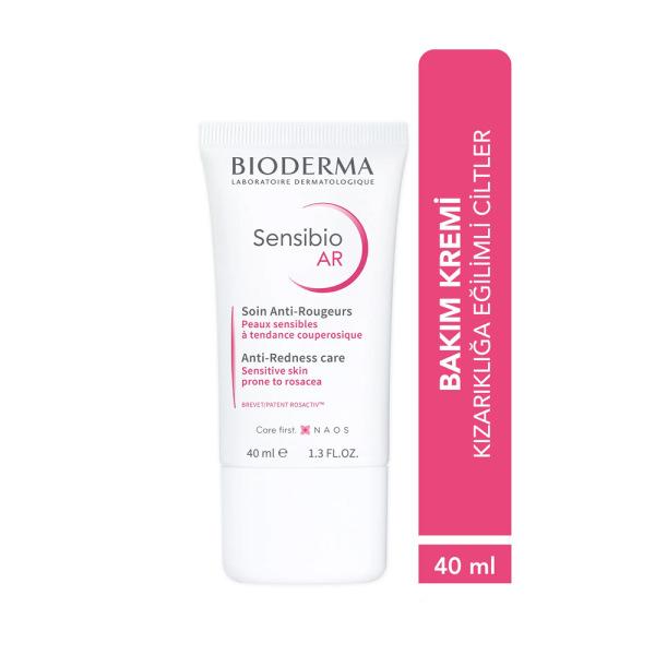 Bioderma Sensibio AR Cream: Redness Relief & Soothing Facial Moisturizer for Sensitive Skin | Hypoallergenic Anti-Redness Cream