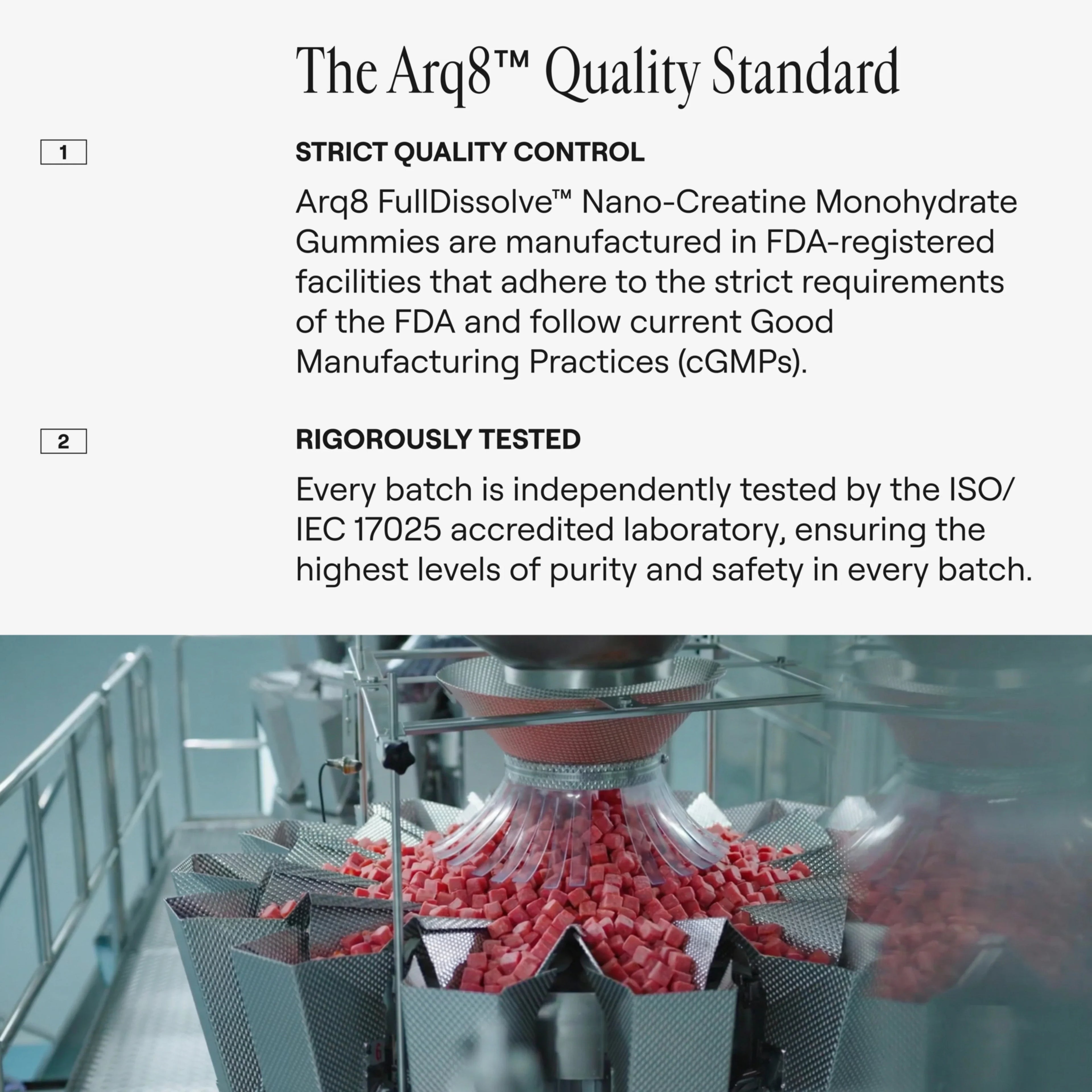 Arq8™ Creatine Monohydrate Gummies, view 8