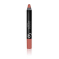 Golden Rose Matte Lipstick Crayon - Moisturizing, Long-Lasting Lip Color for Dry Lips
