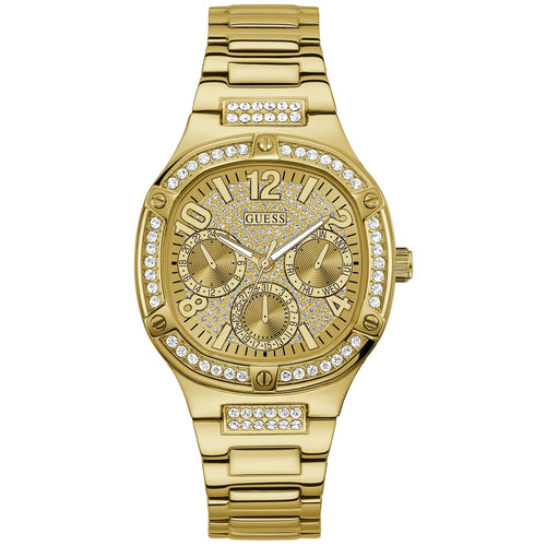 Guess Women's Gold Tone Multi-function