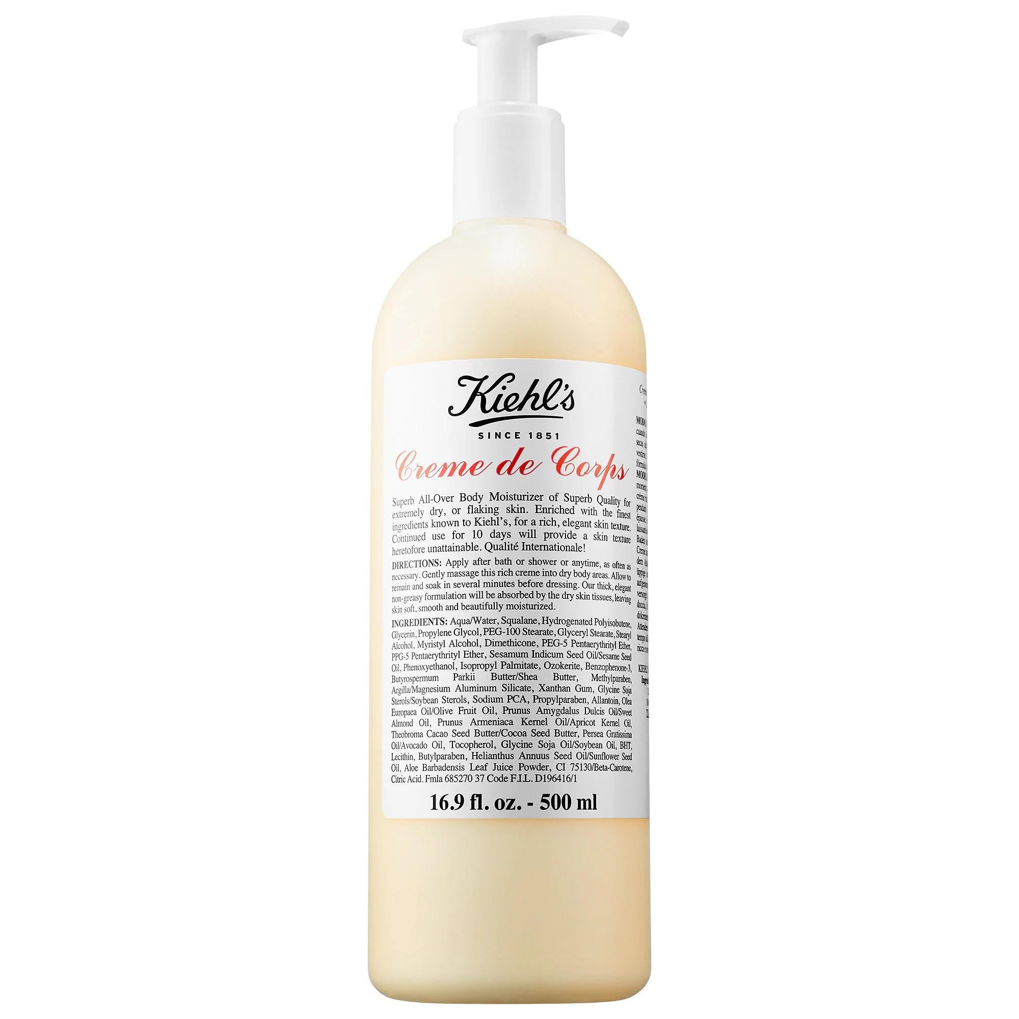 Cr�me de Corps: Hydrating Body Lotion with Squalane & Cocoa Butter - Deep Moisture, Non-Greasy, Paraben-Free - Ideal for Dry Skin