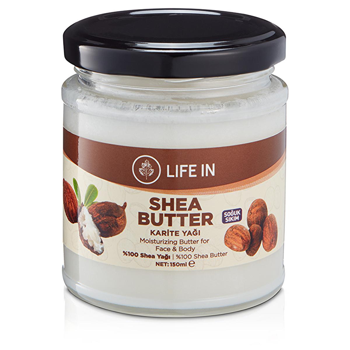Life In Shea Butter Body Oil 150ml - Natural Moisturizing Oil for Dry Skin