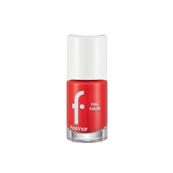 Flormar Full Color Nail Enamel - High Pigment Nail Polish for Long-Lasting Color