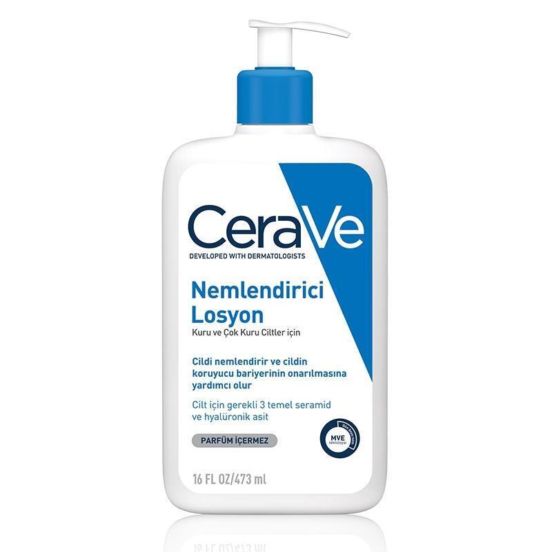 CeraVe Moisturizing Lotion 16.01 fl oz - Fragrance-Free, Hyaluronic Acid & Ceramide Rich for Dry Skin