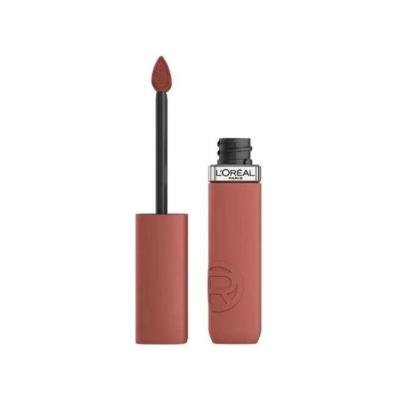 L'Oreal Paris Infaillible Matte Resistance Liquid Lipstick: Long-Lasting, Smudge-Resistant Color with Hydrating Hyaluronic Acid for Fuller Lips