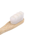 T-Brush Nano Bambu Cream Adult Toothbrush - Eco-Friendly Bamboo Toothbrush for Sustainable Oral Care
