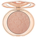Charlotte Tilbury Glow Glide Face Architect Highlighter - Liquid-Like Powder Highlighter for Radiant Glow, Cruelty-Free, Refillable Compact