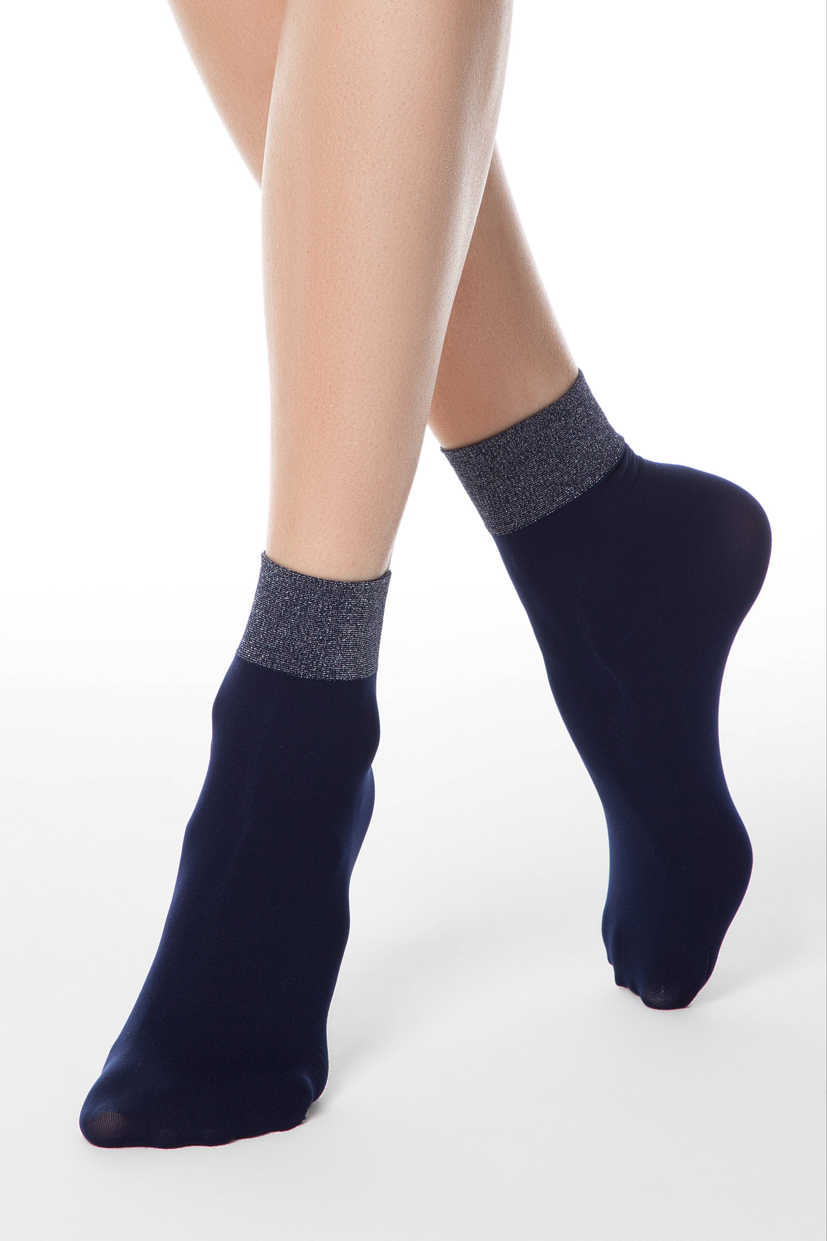 TheRanok.com Socks Conte Fantasy - Lurex — in-use photo
