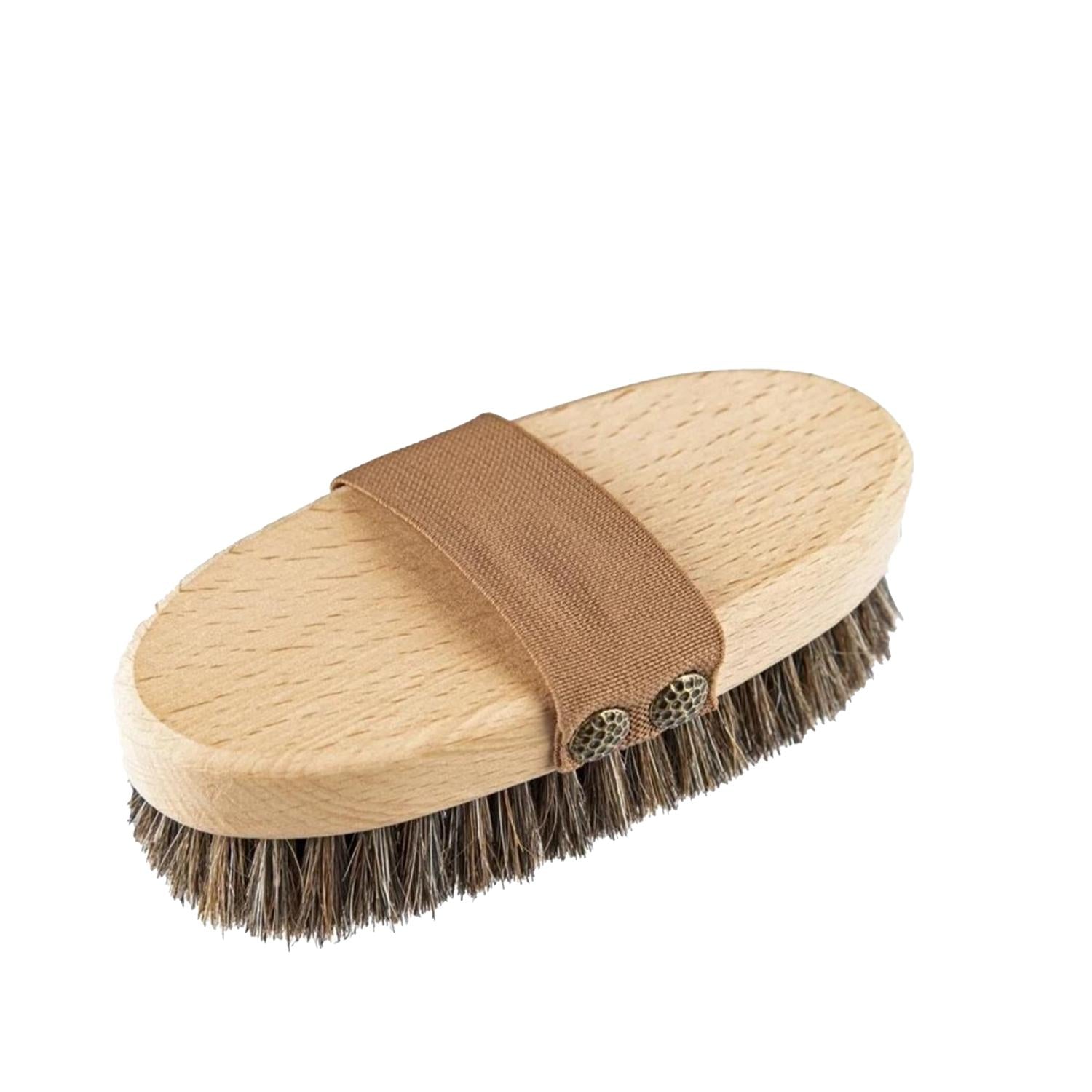 Lionesse Horsehair Body Brush 011 - Natural Exfoliation for Healthy Skin
