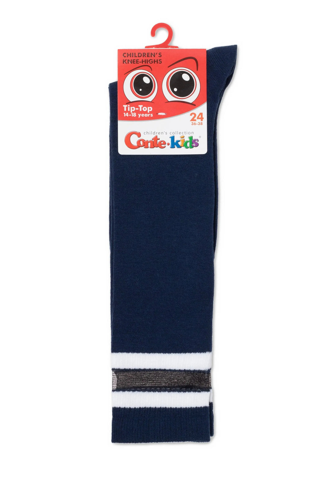 TheRanok.com Conte-Kids Classic Cotton Knee-High Socks - Tip-Top 049 — packaging
