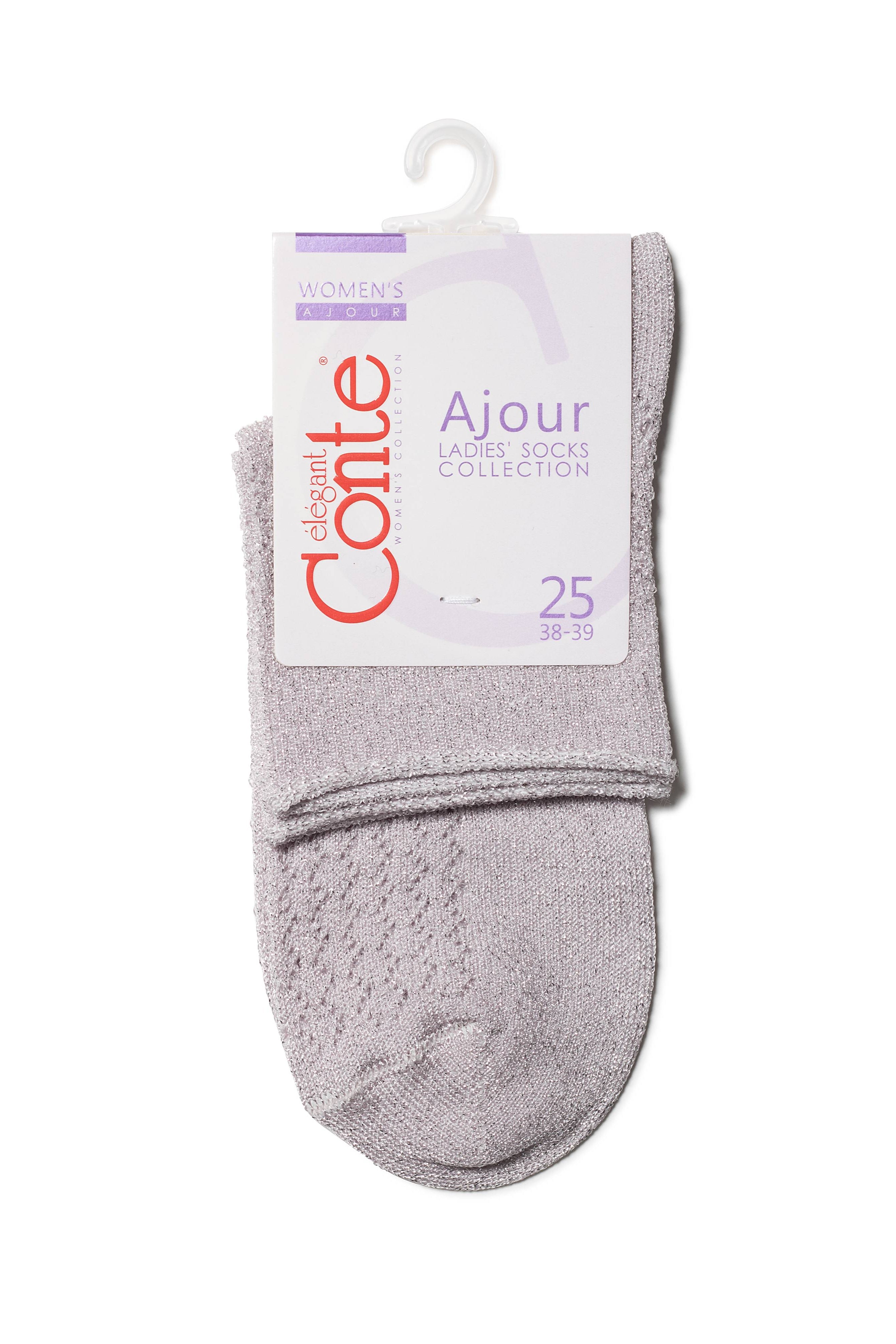 TheRanok.com Conte Socks Ajour - 180 Made of Viscose With Lurex — lifestyle context