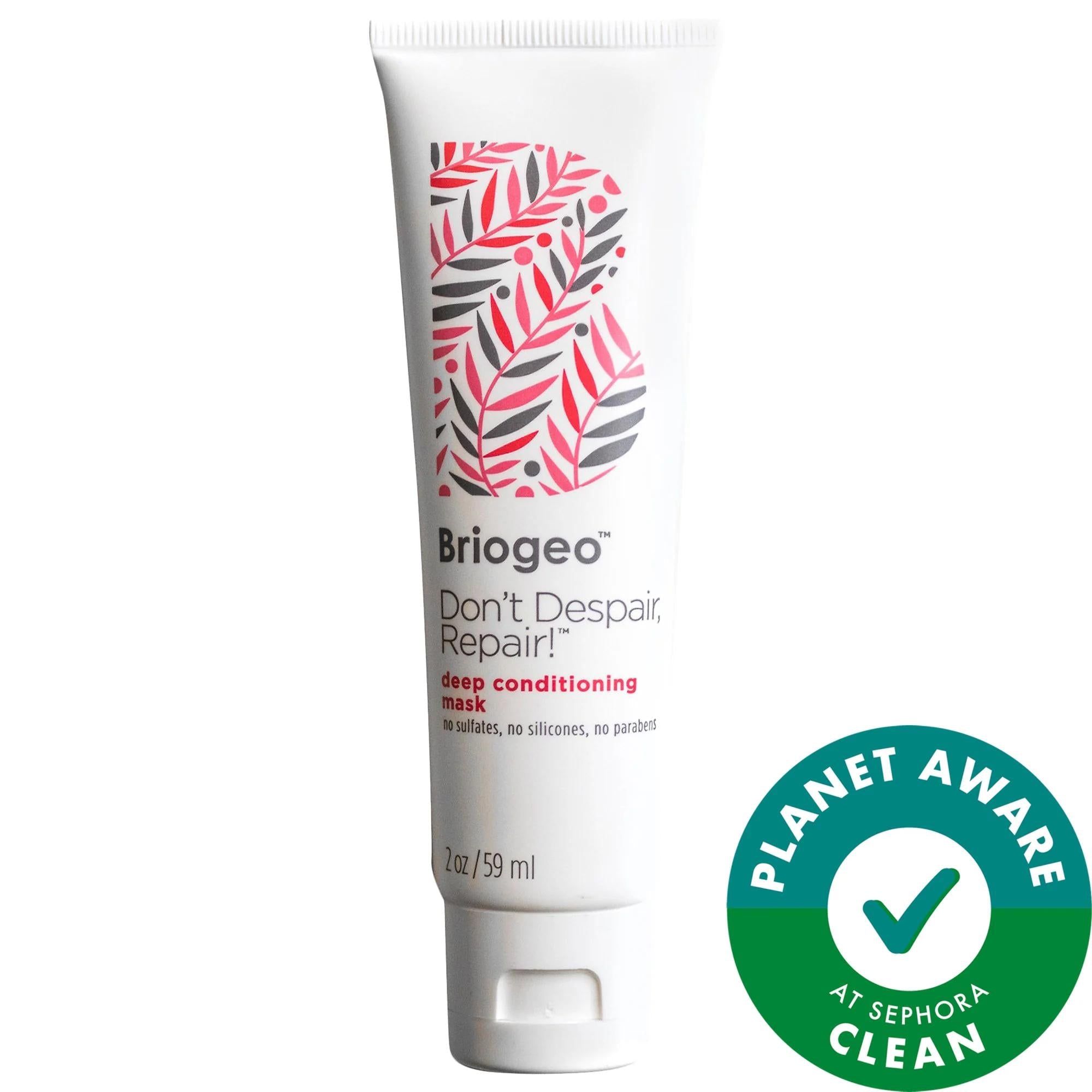 Briogeo Don't Despair, Repair.ª: Deep Conditioning Hair Mask - Protein Rich, Repairs Dry & Damaged Hair, Cruelty-Free, Vegan, Strengthens & Prevents Breakage