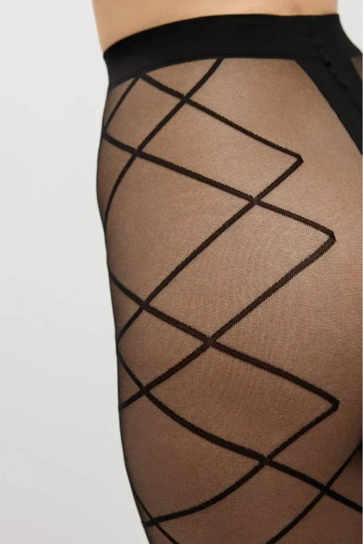 TheRanok.com Fantasy Tights Conte Concept - Knee-highs with Diamonds — alternative angle