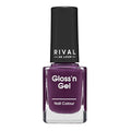 Rival de Loop Nail Polish Gloss'n Gel No.16 - Long Lasting Nail Gloss with High Shine Finish