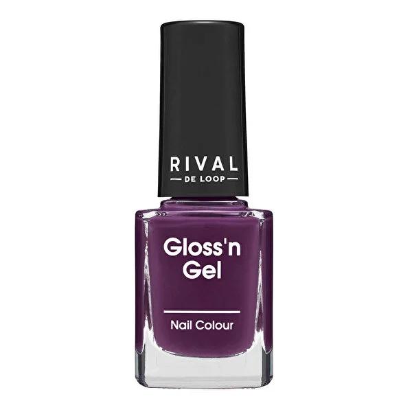 Rival de Loop Nail Polish Gloss'n Gel No.16 - Long Lasting Nail Gloss with High Shine Finish