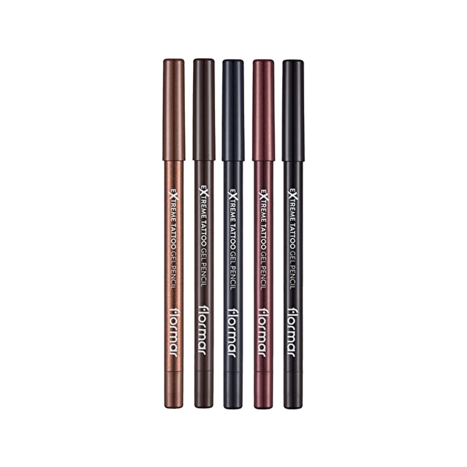 Flormar Extreme Tattoo Gel Eyeliner - High Pigment, Matte Finish, Long Lasting Makeup for Women
